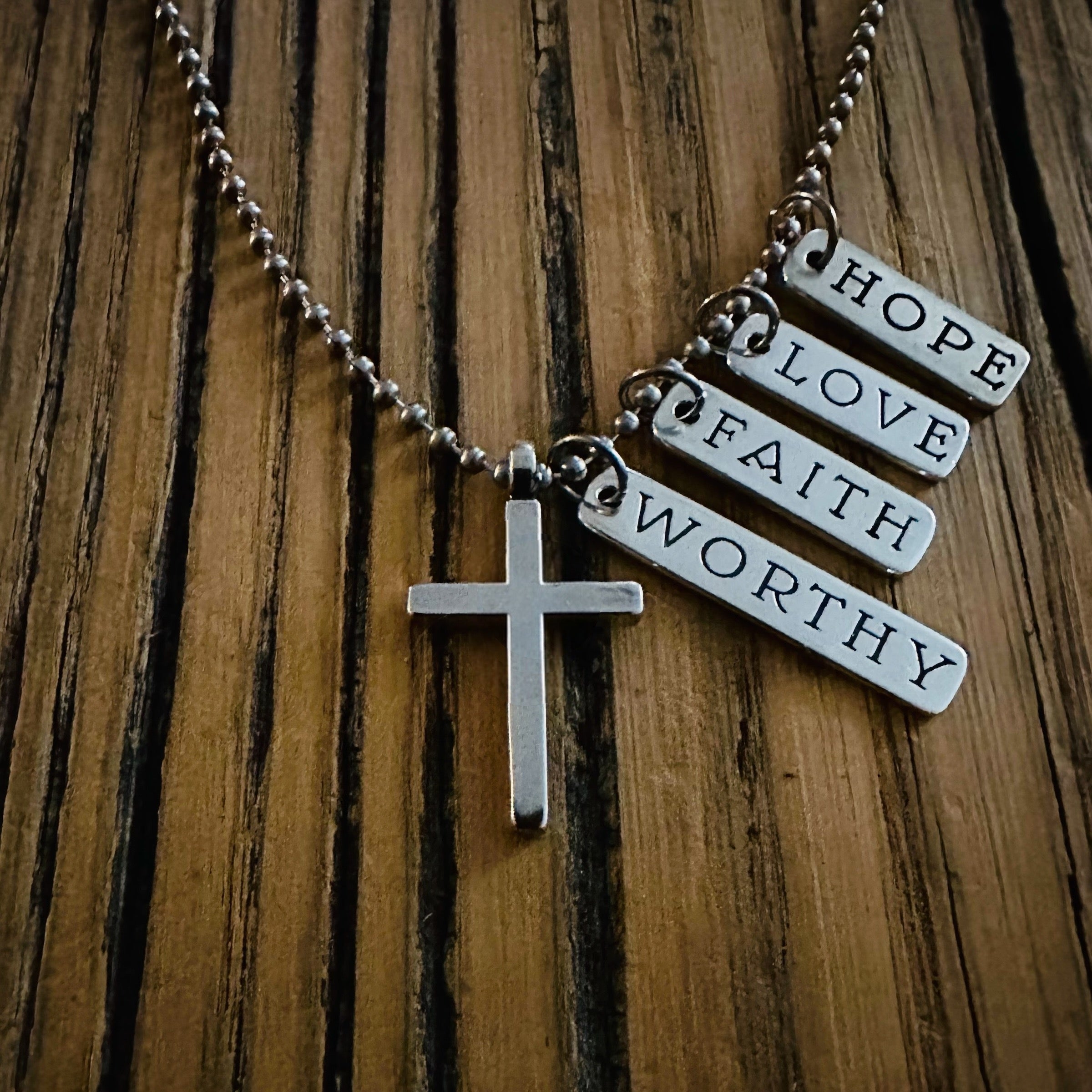 FAITH Classic Cross Necklace - Sterling Silver *Pre-Order