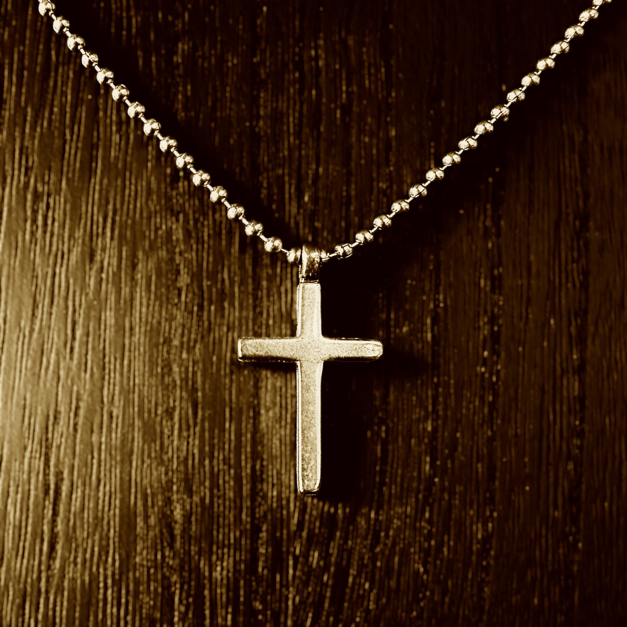 FAITH Classic Cross Necklace - Bronze *Pre-Order