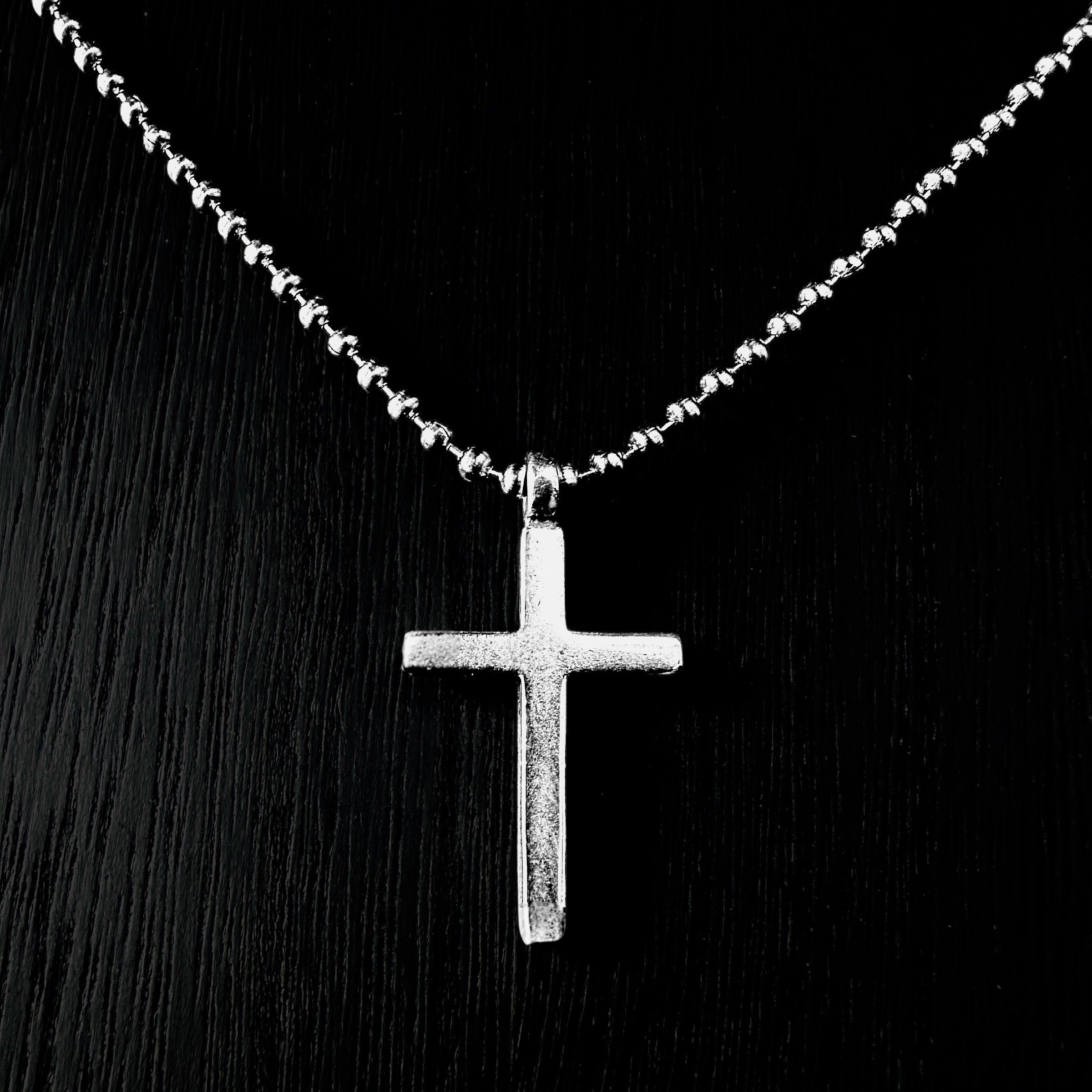 FAITH Classic Cross Necklace - Sterling Silver *Pre-Order